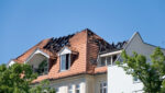 independent insurance adjuster to inspect damage from a house fire