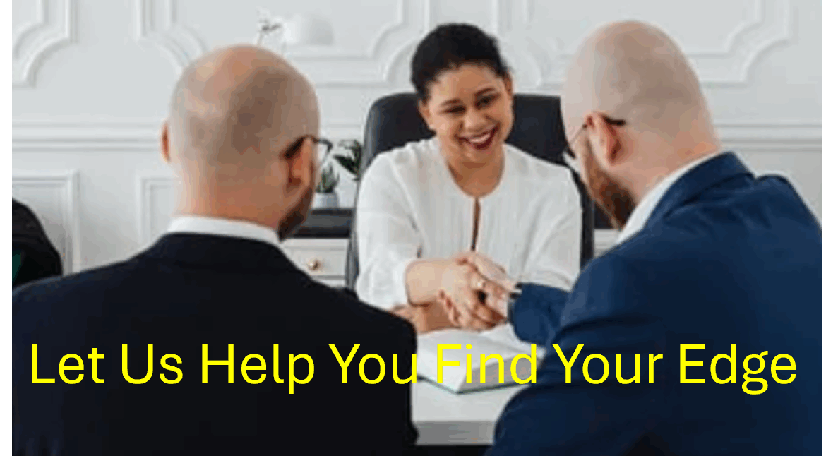 business people discussing business growth