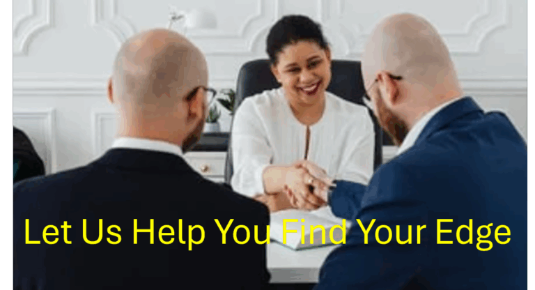 business people discussing business growth